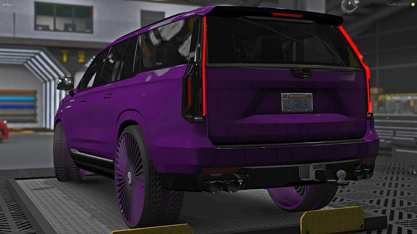 2021 Cadillac Escalade ESV Sport on 30" Forgiatos