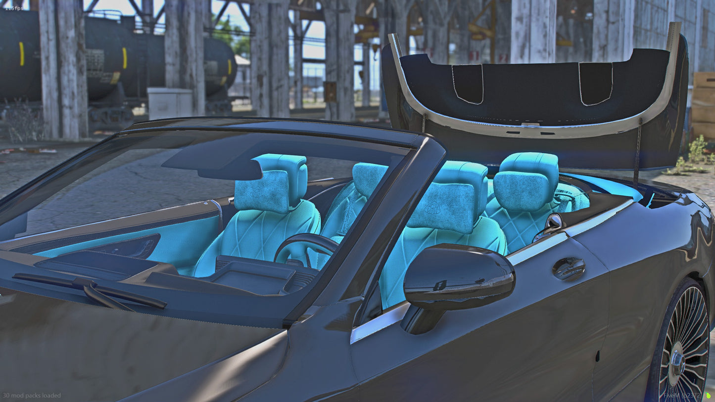 2024 Mercedes-Maybach S680 2 Door Convertible Tiffany Edition