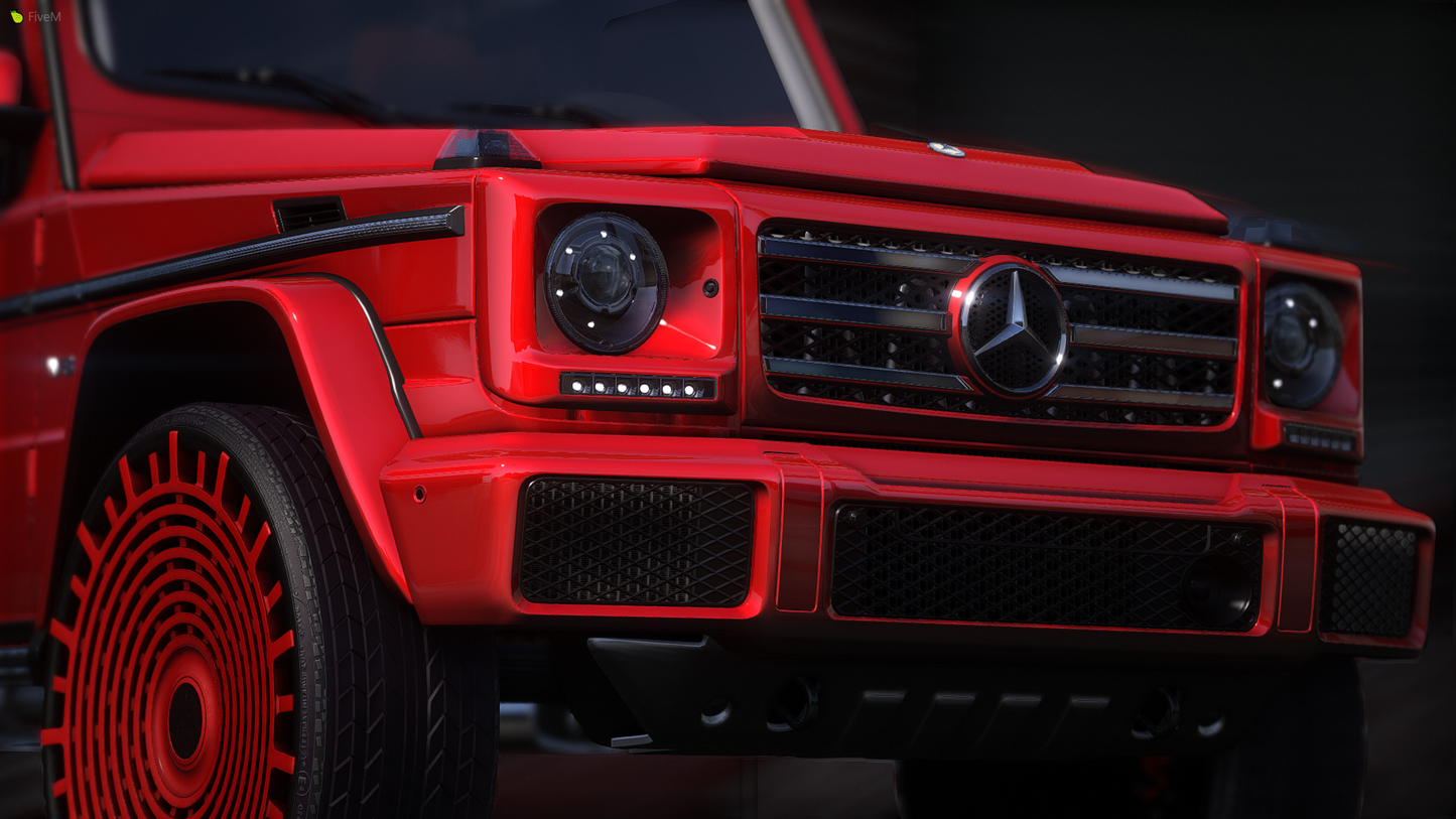 2015 Mercedes G500 AMG on 30" Forgiatos