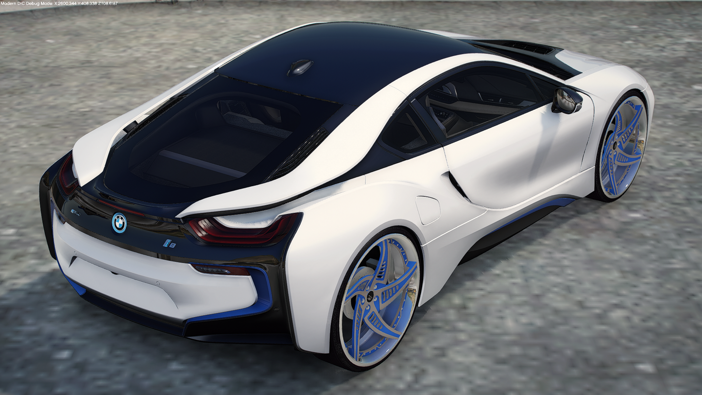 2020 BMW i8 on 24"/26" Amanis