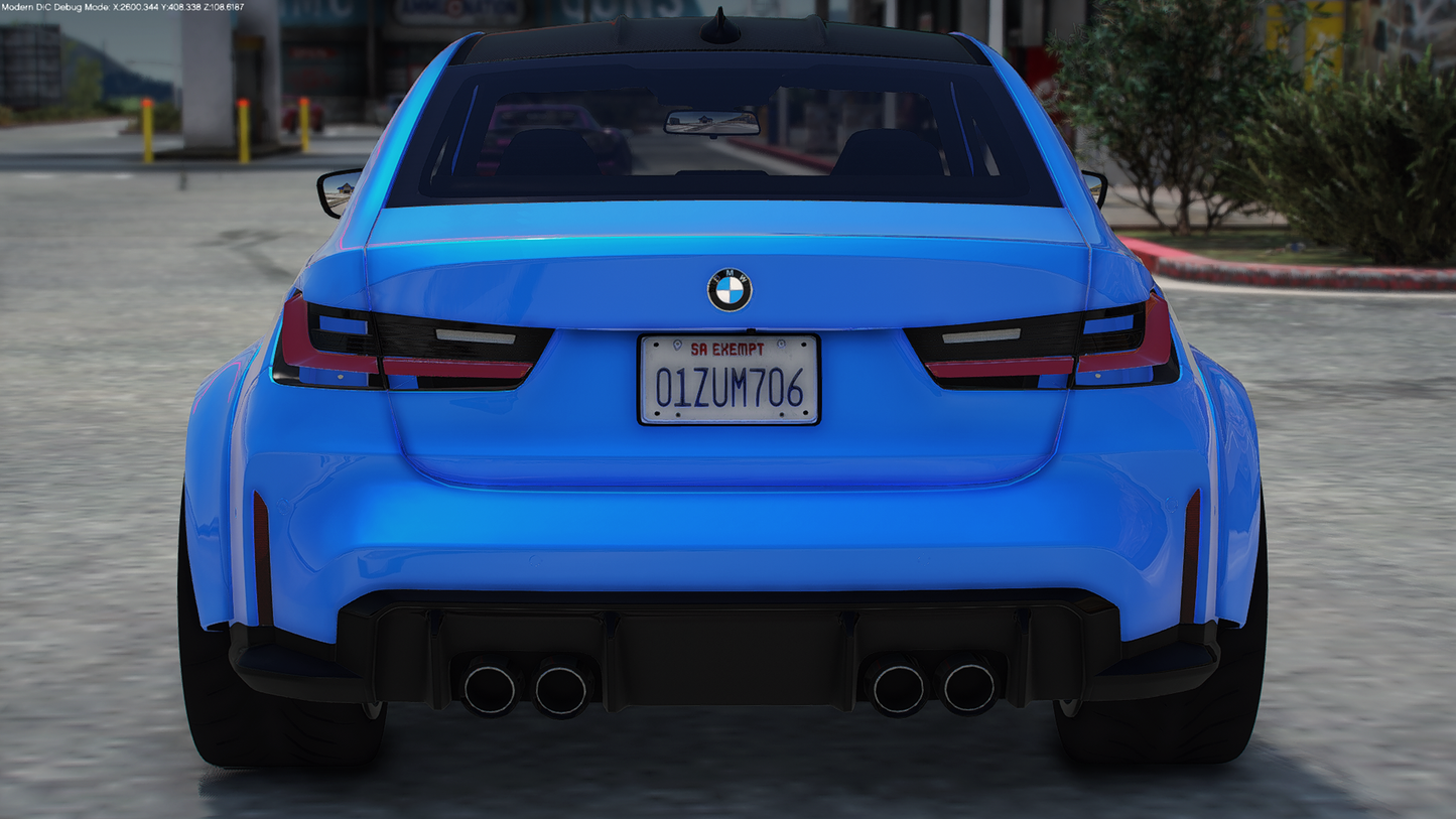 2021 BMW M3 G80C Competition Widebody