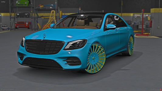 2018 Mercedes S450 Blacked on 26" Forgiatos