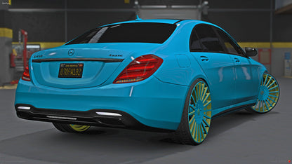 2018 Mercedes S450 Blacked on 26" Forgiatos