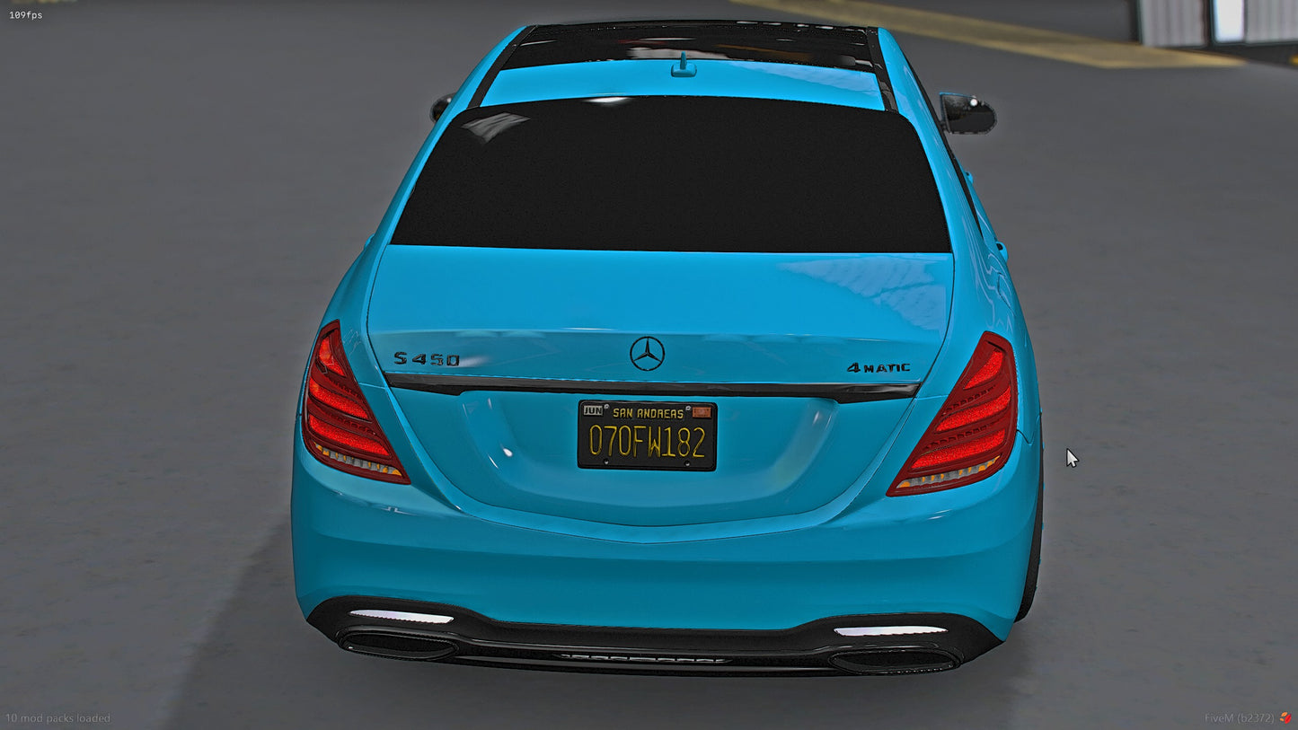 2018 Mercedes S450 Blacked on 26" Forgiatos