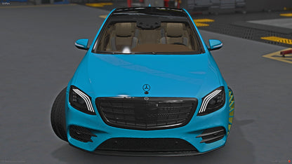 2018 Mercedes S450 Blacked on 26" Forgiatos