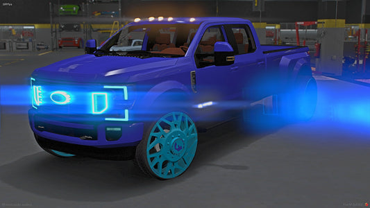 2020 Ford F350 Dually King Ranch on 32" Twisted Forgis