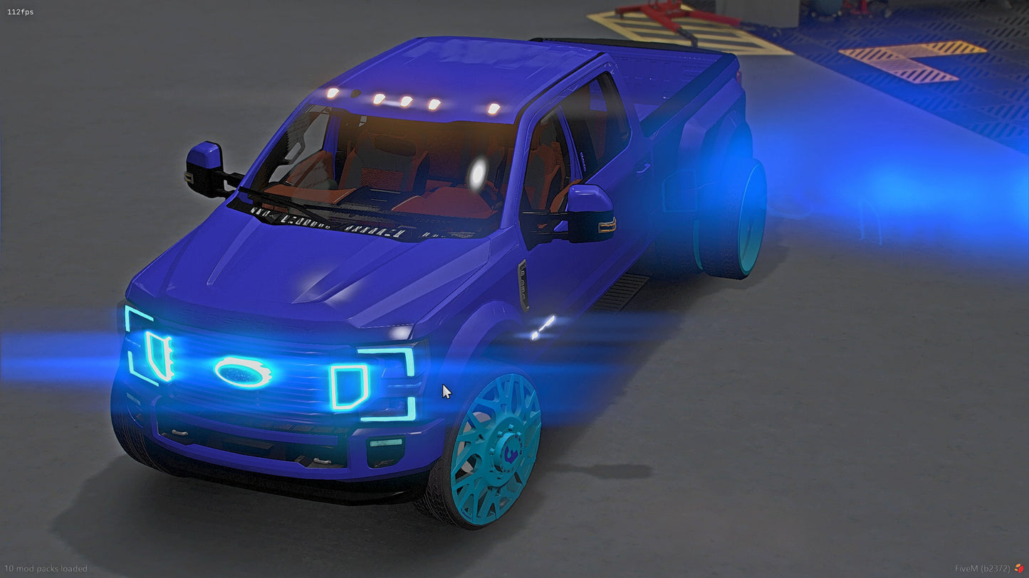 2020 Ford F350 Dually King Ranch on 32" Twisted Forgis