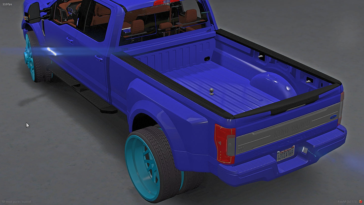 2020 Ford F350 Dually King Ranch on 32" Twisted Forgis