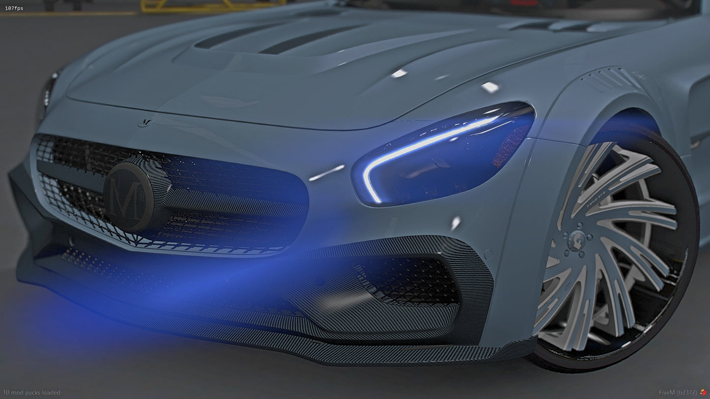 2020 Mercedes AMG GTS Mansory on 24s