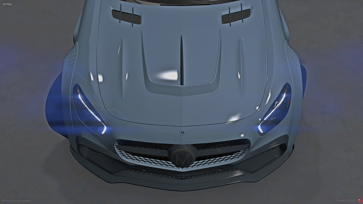 2020 Mercedes AMG GTS Mansory on 24s