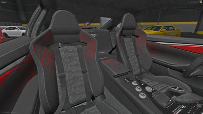 2020 Infiniti Q60 Project Black Series Paint Body on 26" Lexanis