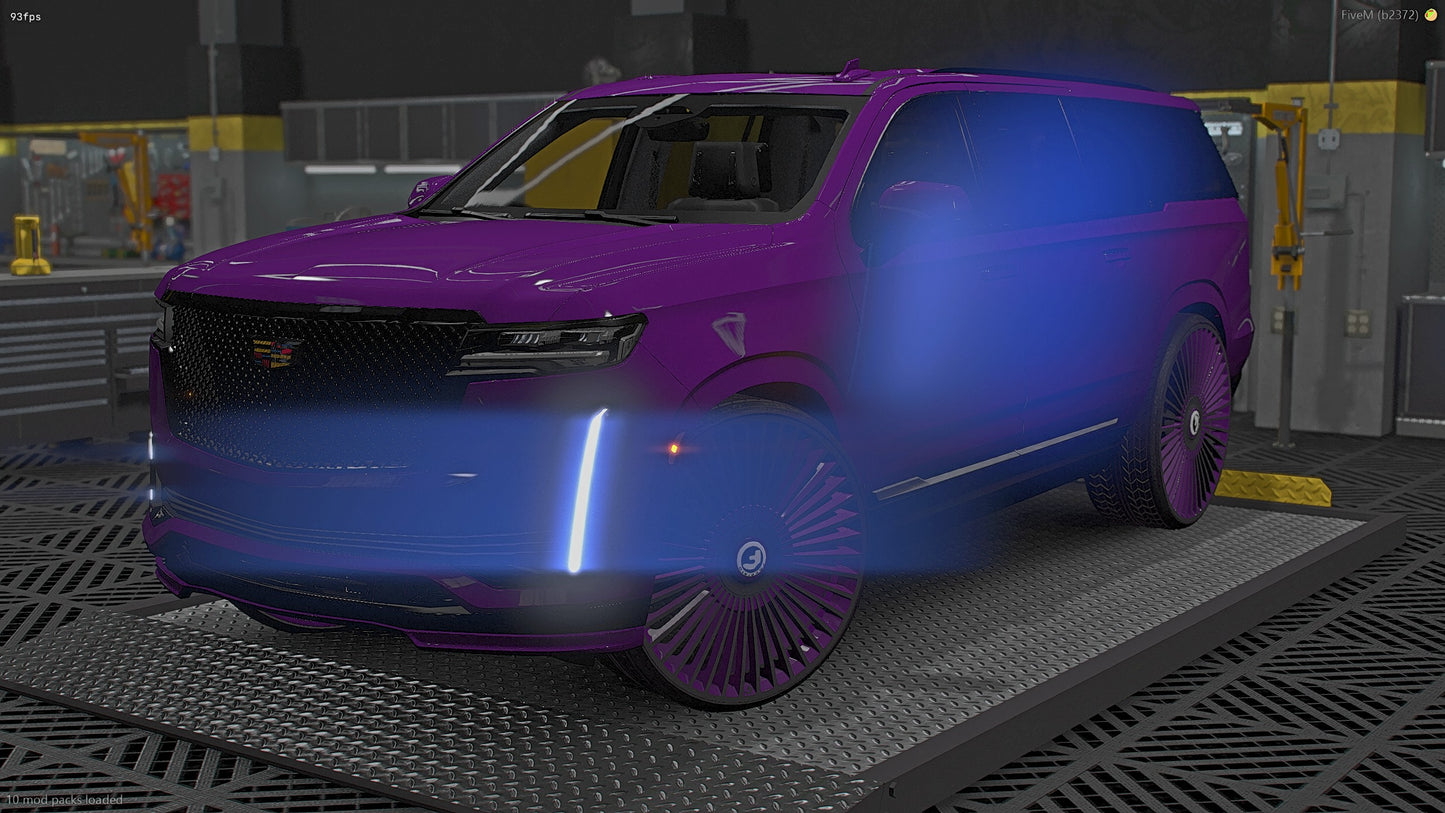 2021 Cadillac Escalade ESV Sport on 30" Forgiatos