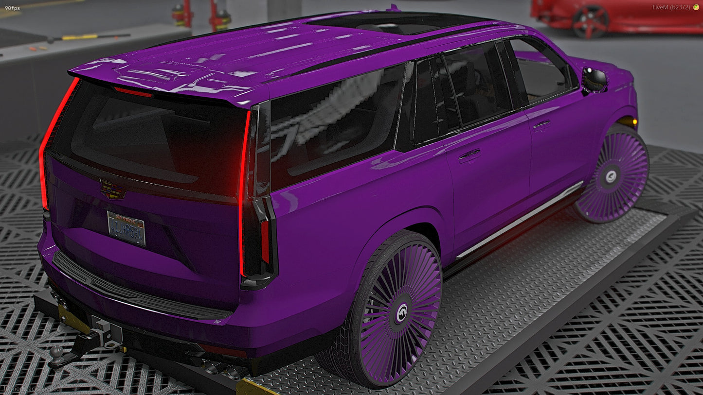 2021 Cadillac Escalade ESV Sport on 30" Forgiatos