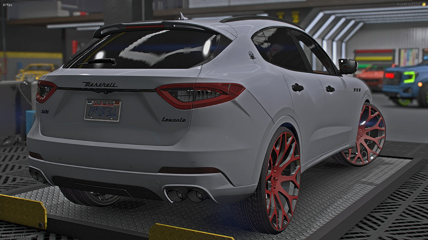 2019 Maserati Levant S Blacked on 26s Forgiatos