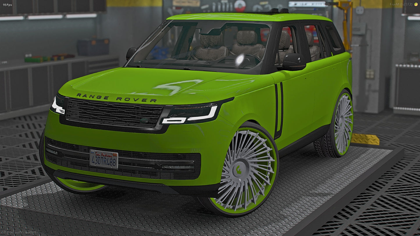 2022 Land Rover Range Rover on 28s Forgiatos