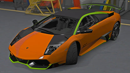 2008 lamborghini Murcielago SV LP670-4 Twin Turbo Carbon Tron Design