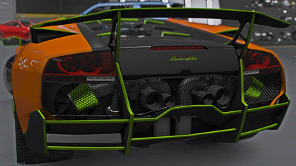 2008 lamborghini Murcielago SV LP670-4 Twin Turbo Carbon Tron Design