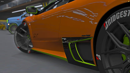 2008 lamborghini Murcielago SV LP670-4 Twin Turbo Carbon Tron Design