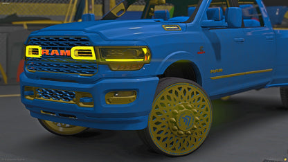 2020 Ram 3500 Dually Custom on 32" Corleone Forged Rims