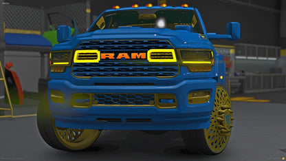 2020 Ram Dually & Gooseneck Rim Matched Corleone Forged Trailer Pack