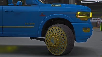 2020 Ram 3500 Dually Custom on 32" Corleone Forged Rims