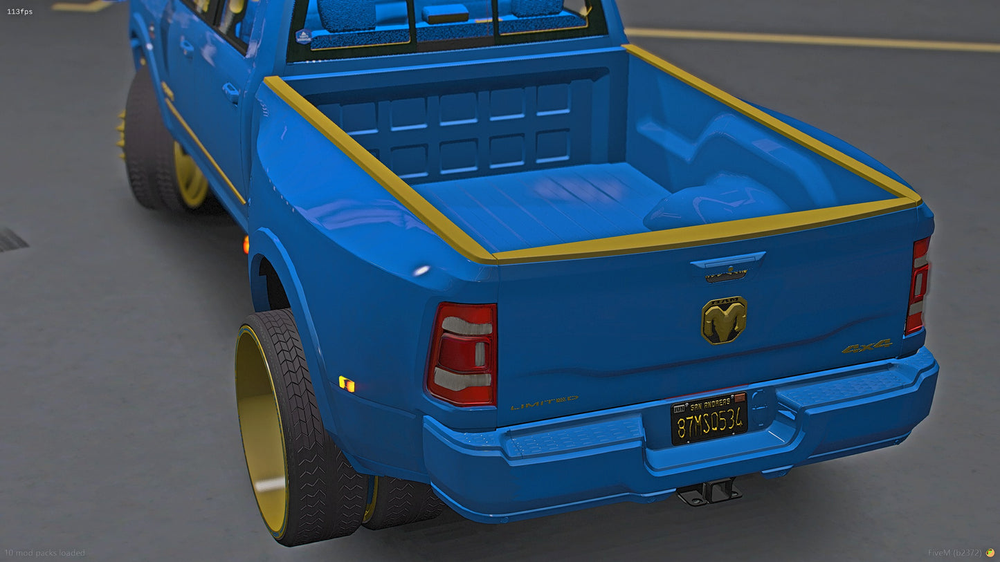 2020 Ram Dually & Gooseneck Rim Matched Corleone Forged Trailer Pack