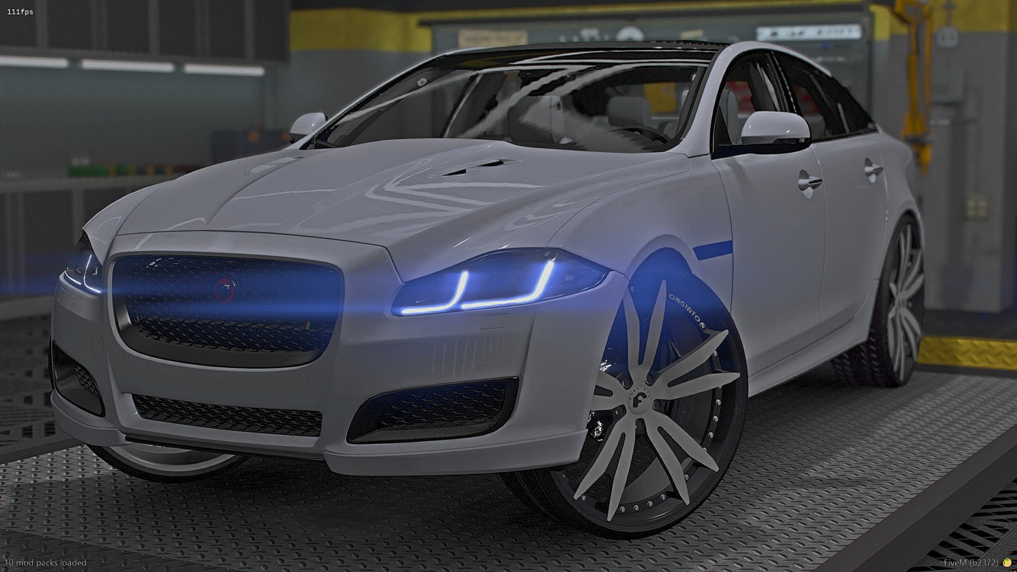 2015 Jaguar XJR on 26s Forgiatos