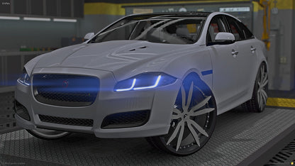 2015 Jaguar XJR on 26s Forgiatos