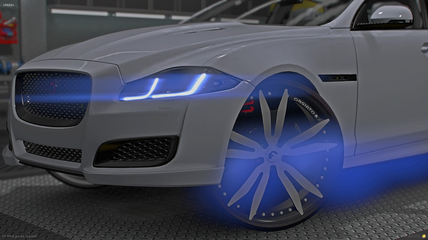 2015 Jaguar XJR on 26s Forgiatos