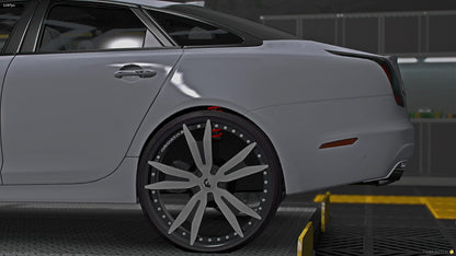 2015 Jaguar XJR on 26s Forgiatos