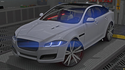 2015 Jaguar XJR on 26s Forgiatos