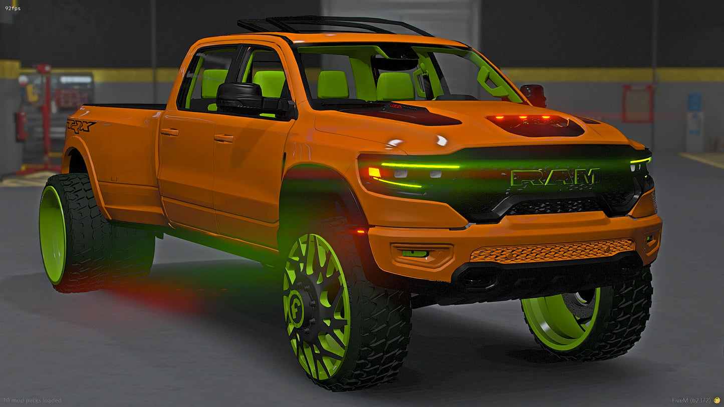 2021 Ram TRX Dually Custom on Twisted Forgiatos