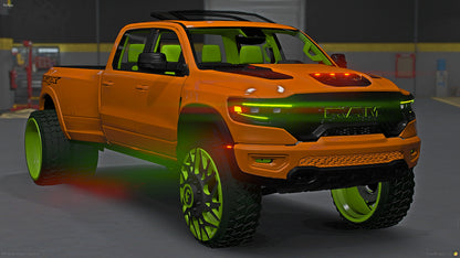 2021 Ram TRX Dually Custom on Twisted Forgiatos