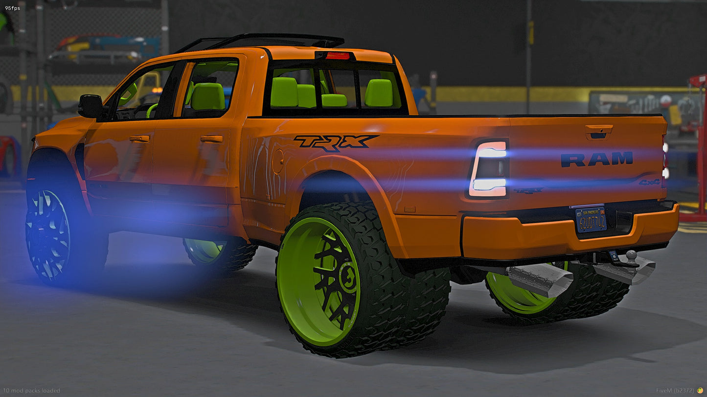 2021 Ram TRX Dually Custom on Twisted Forgiatos