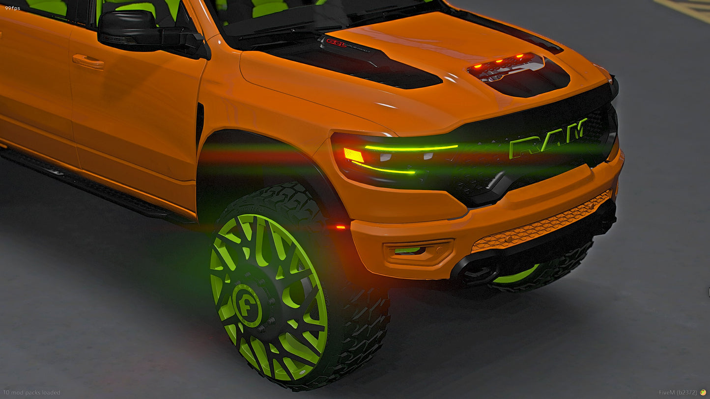 2021 Ram TRX Dually Custom on Twisted Forgiatos