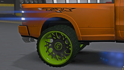 2021 Ram TRX Dually Custom on Twisted Forgiatos