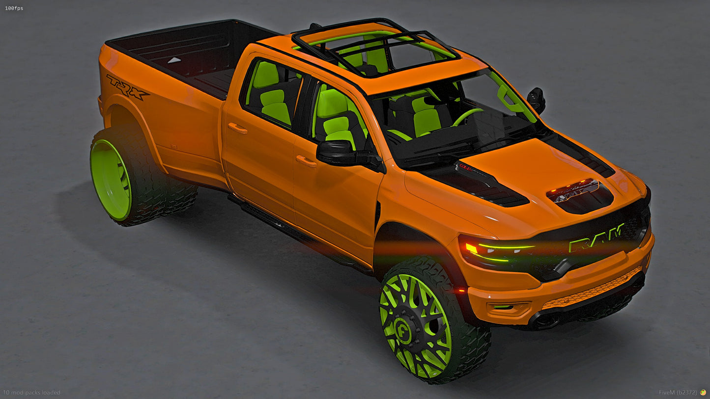 2021 Ram TRX Dually Custom on Twisted Forgiatos