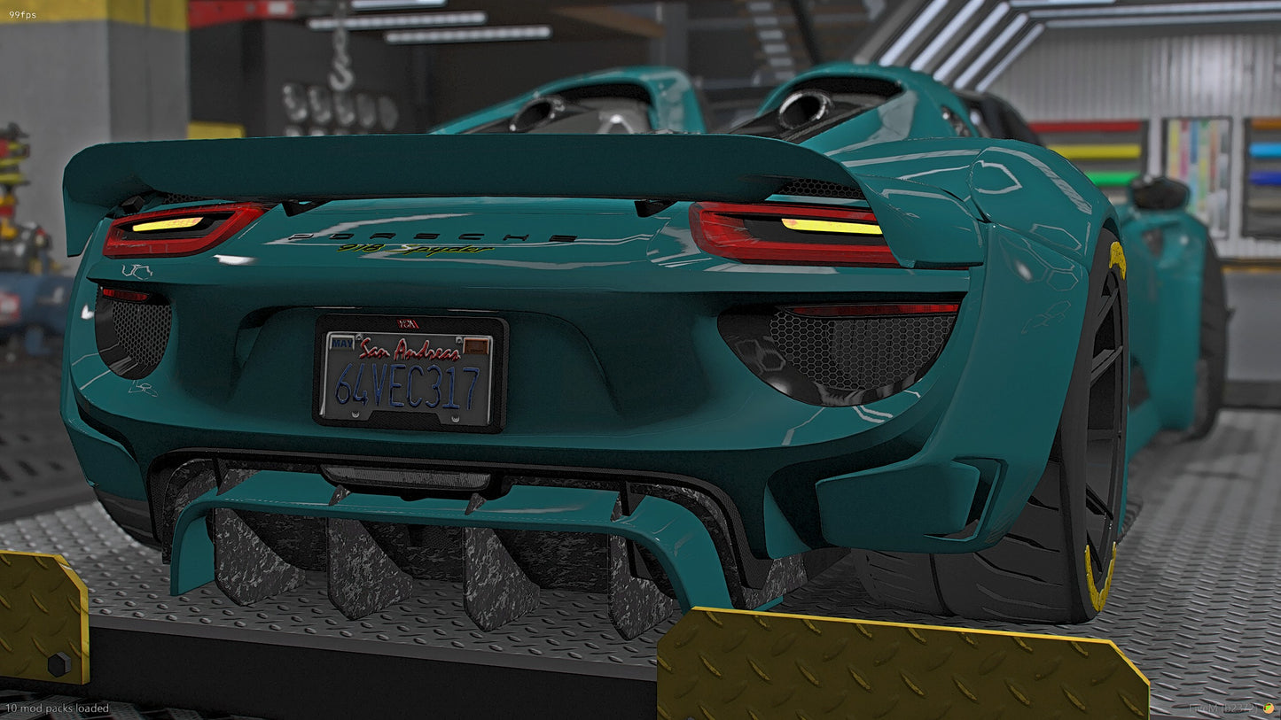 2015 Porsche 918 Spyder Widebody KS Edition