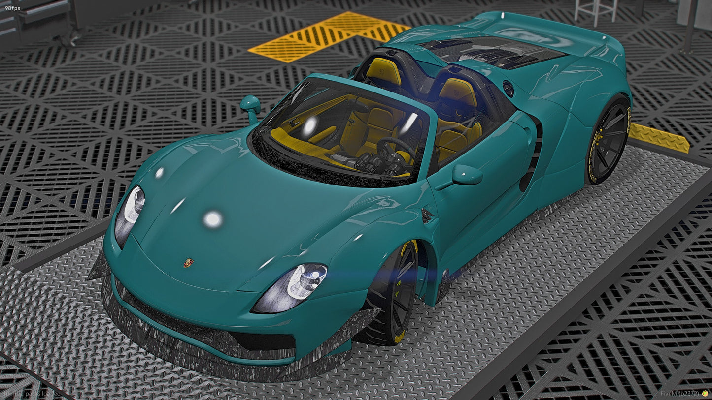 2015 Porsche 918 Spyder Widebody KS Edition