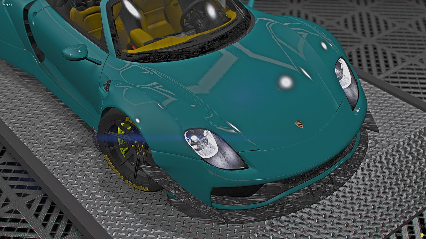 2015 Porsche 918 Spyder Widebody KS Edition