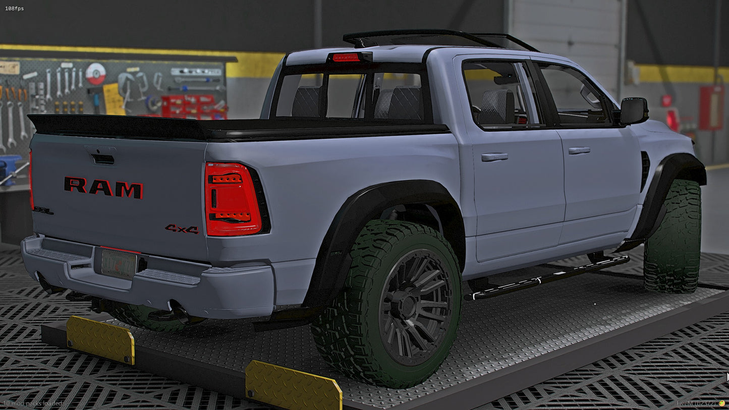 2021 Ram TRX Widebody Offroad Custom on Fuel Offroad Tires