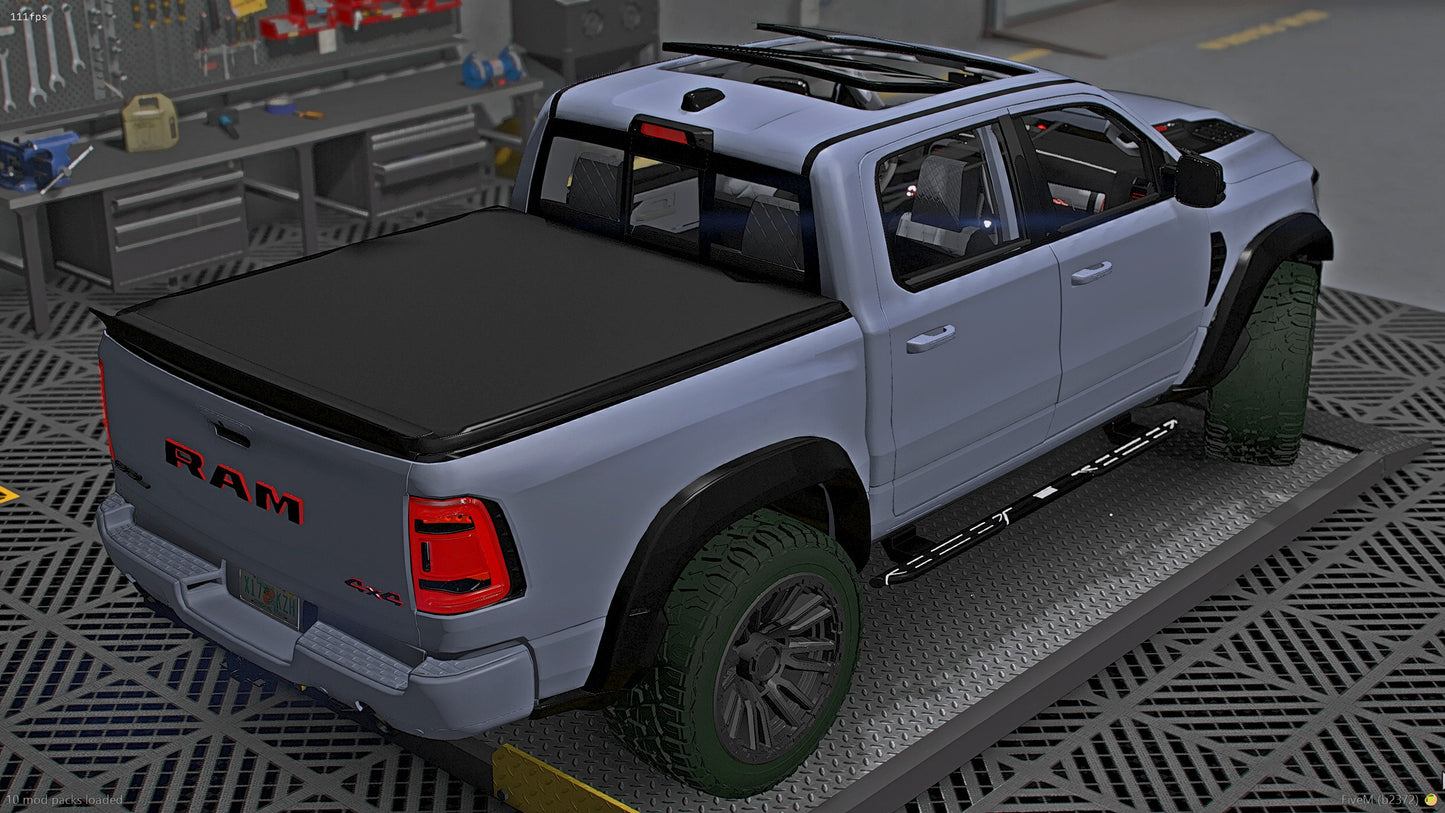 2021 Ram TRX Widebody Offroad Custom on Fuel Offroad Tires