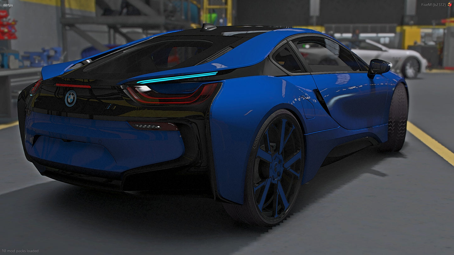 2020 BMW i8 on 24"/26" Forgi Vlone