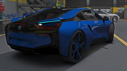 2020 BMW i8 on 24"/26" Forgi Vlone