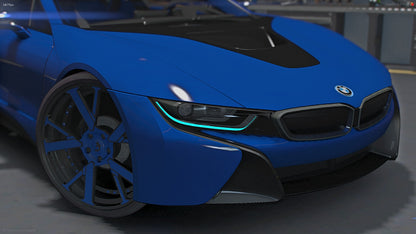 2020 BMW i8 on 24"/26" Forgi Vlone