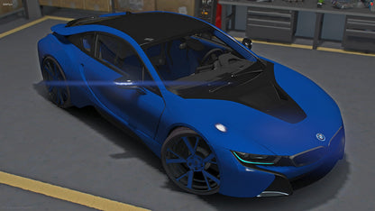 2020 BMW i8 on 24"/26" Forgi Vlone