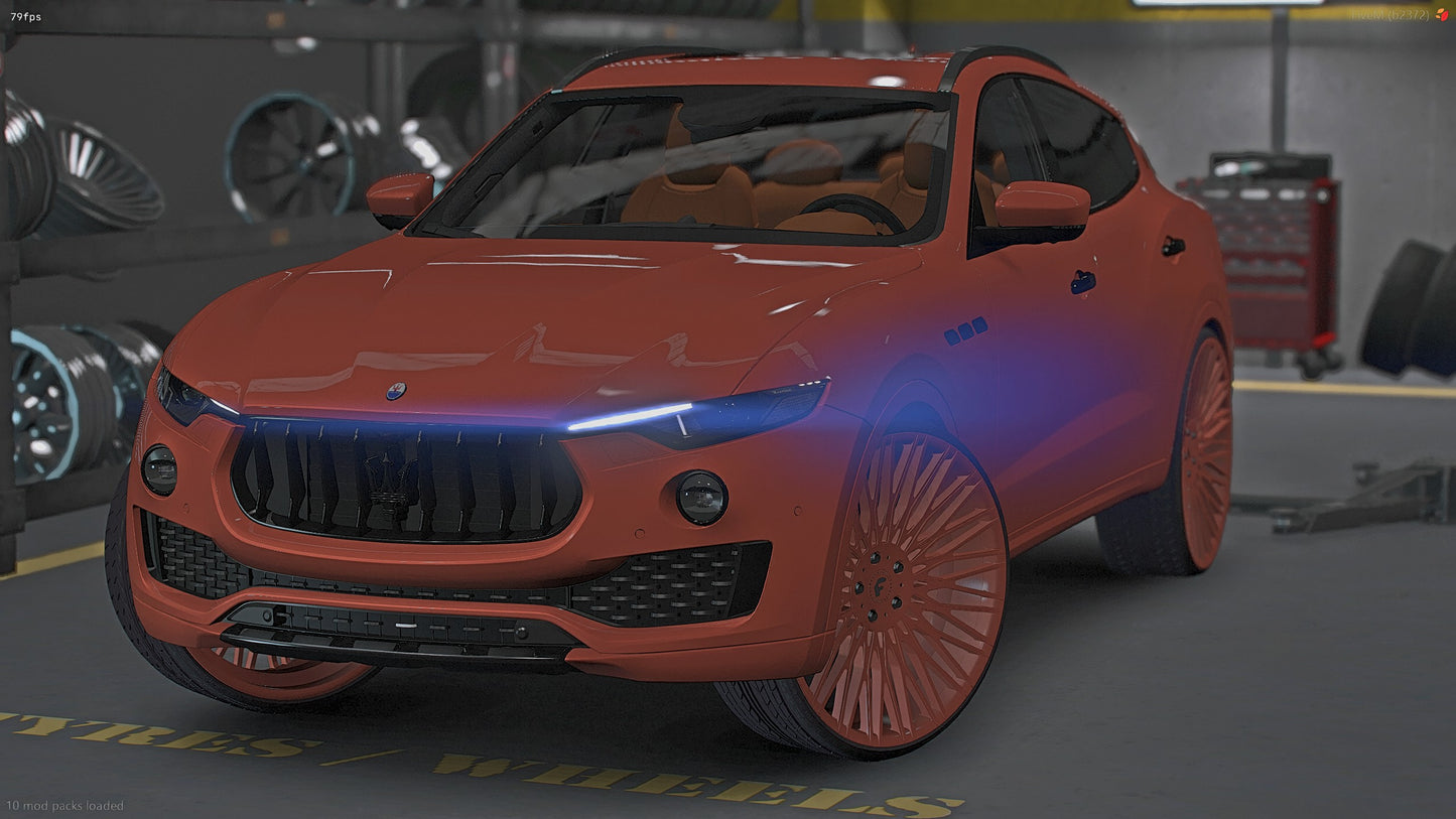 2019 Maserati Levant S Blacked Forgiatos