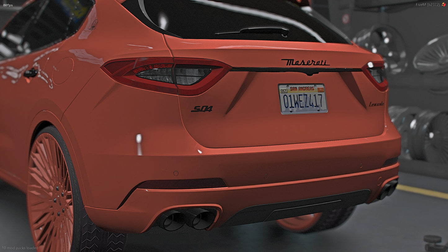 2019 Maserati Levant S Blacked Forgiatos