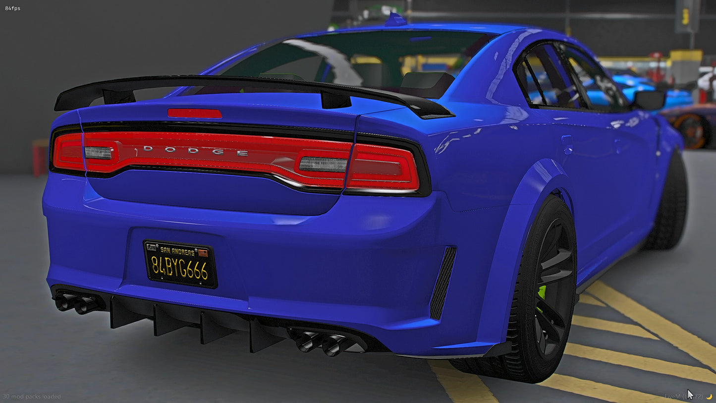 2014 Dodge Charger SRT Hellcat Widebody 4k Customs