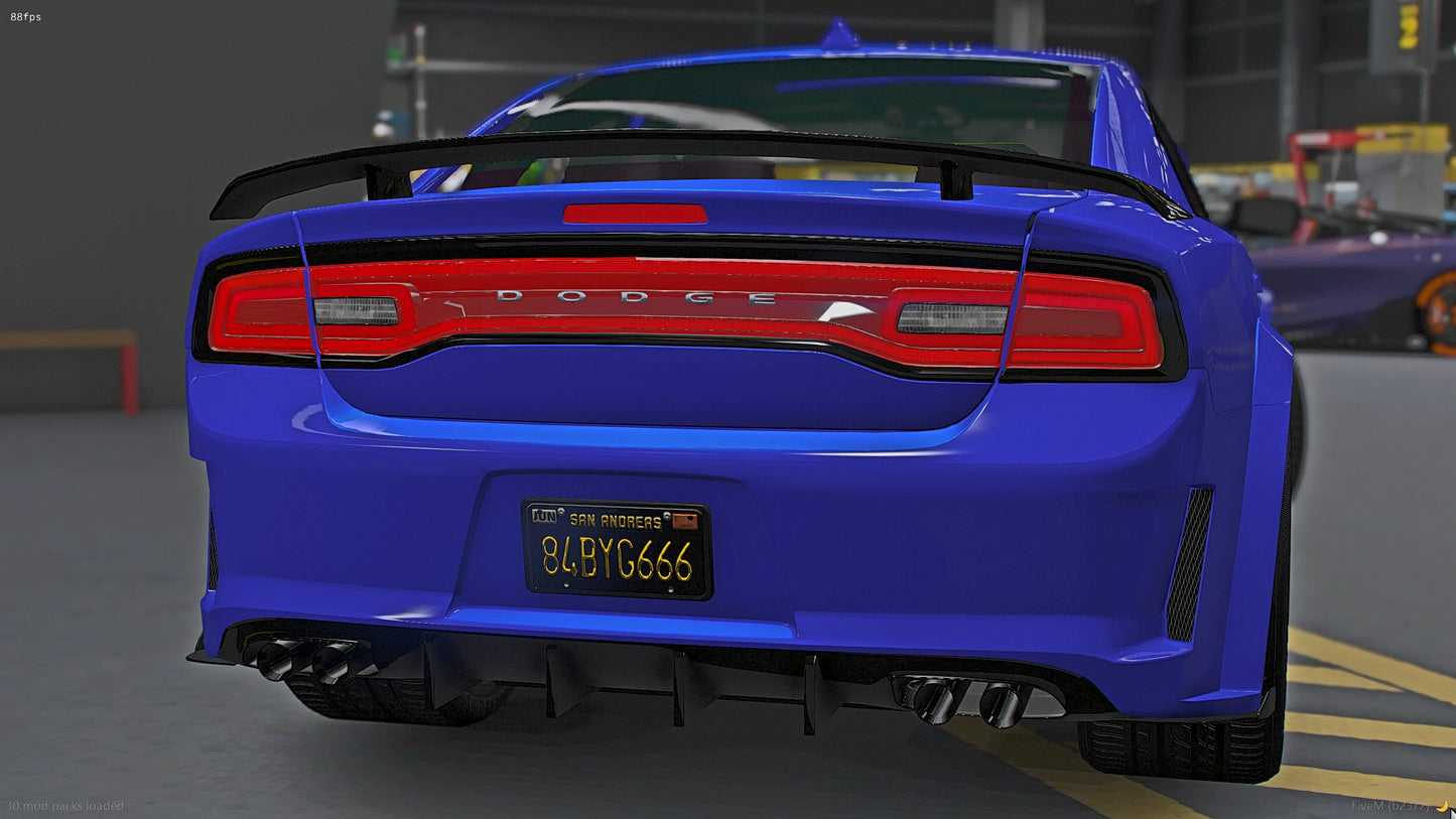 2014 Dodge Charger SRT Hellcat Widebody 4k Customs